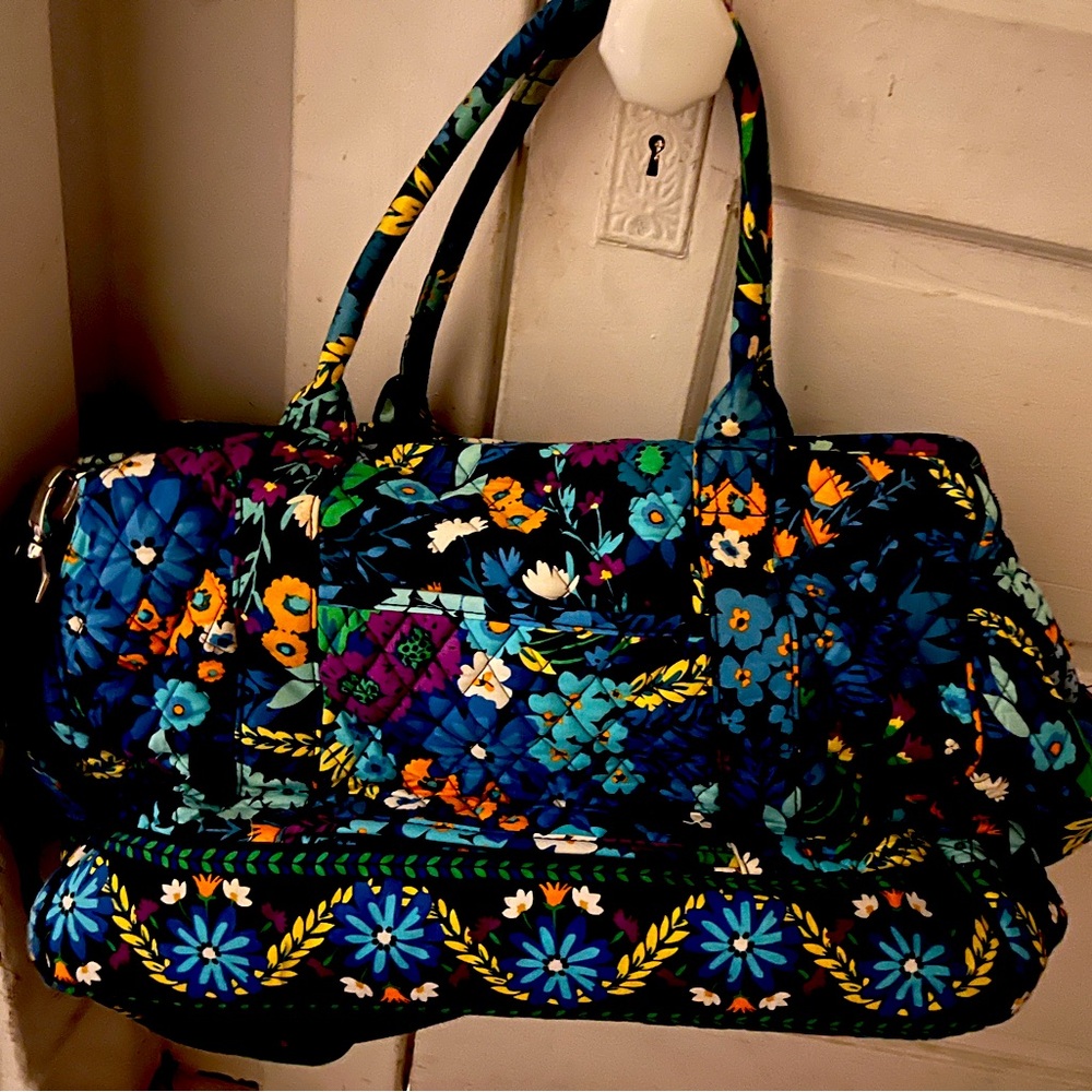 Vera Bradley Travel/Diaper Oversized ‘Weekend’ Bag